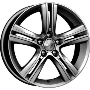 ДИСК  K&K  БОРЕЛЛИ  6Х15 5/100 ET38 L57,1 ДАРК ПЛАТИНУМ  r73375                 