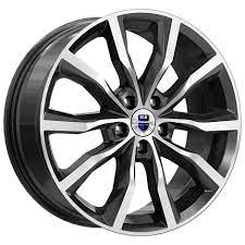 ДИСК  K&K  ПОРТЕР  7,5Х18 5/110 ET35 L65,1 АЛМАЗ ЧЕРНЫЙ
