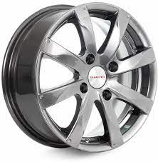 ДИСК  K&K  ДЖЕМИНИ  6Х15 4/114,3 ET44 L56,6 ДАРК ПЛАТИНУМ