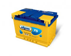 АКБ  75  АКОМ обратная полярность                                               