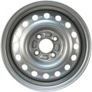 Диск  штамп 5.5x14 4/108 ET37.5 L63.3 IJI FORD серебро                         
