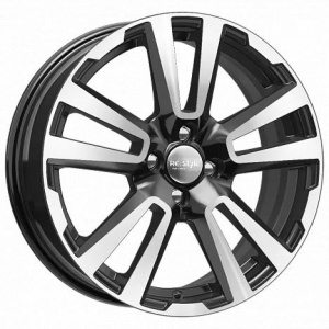 ДИСК  K&K  КС874  6,5Х17 4/100 ET41 L60,1 АЛМАЗ ЧЕРНЫЙ
