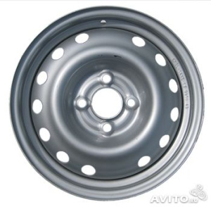 Диск  штамп 5,5х14 4/100 ET43 L60,1 ТЗСК Серебро RENAULT LOGAN                            