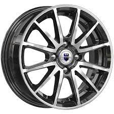 ДИСК  K&K  КВАНТ  5,5Х14 4/100 ET38 L67,1 АЛМАЗ ЧЕРНЫЙ