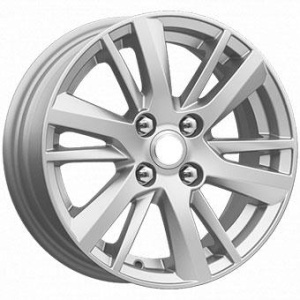 ДИСК  K&K  КС880  5,5x14 4/98 ЕТ35 L58,5 СИЛЬВЕР