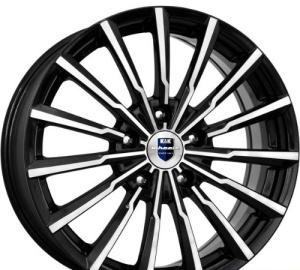 ДИСК  K&K  АКЦЕНТ  5,5Х14 4/100 ET46 L54,1 АЛМАЗ ЧЕРНЫЙ